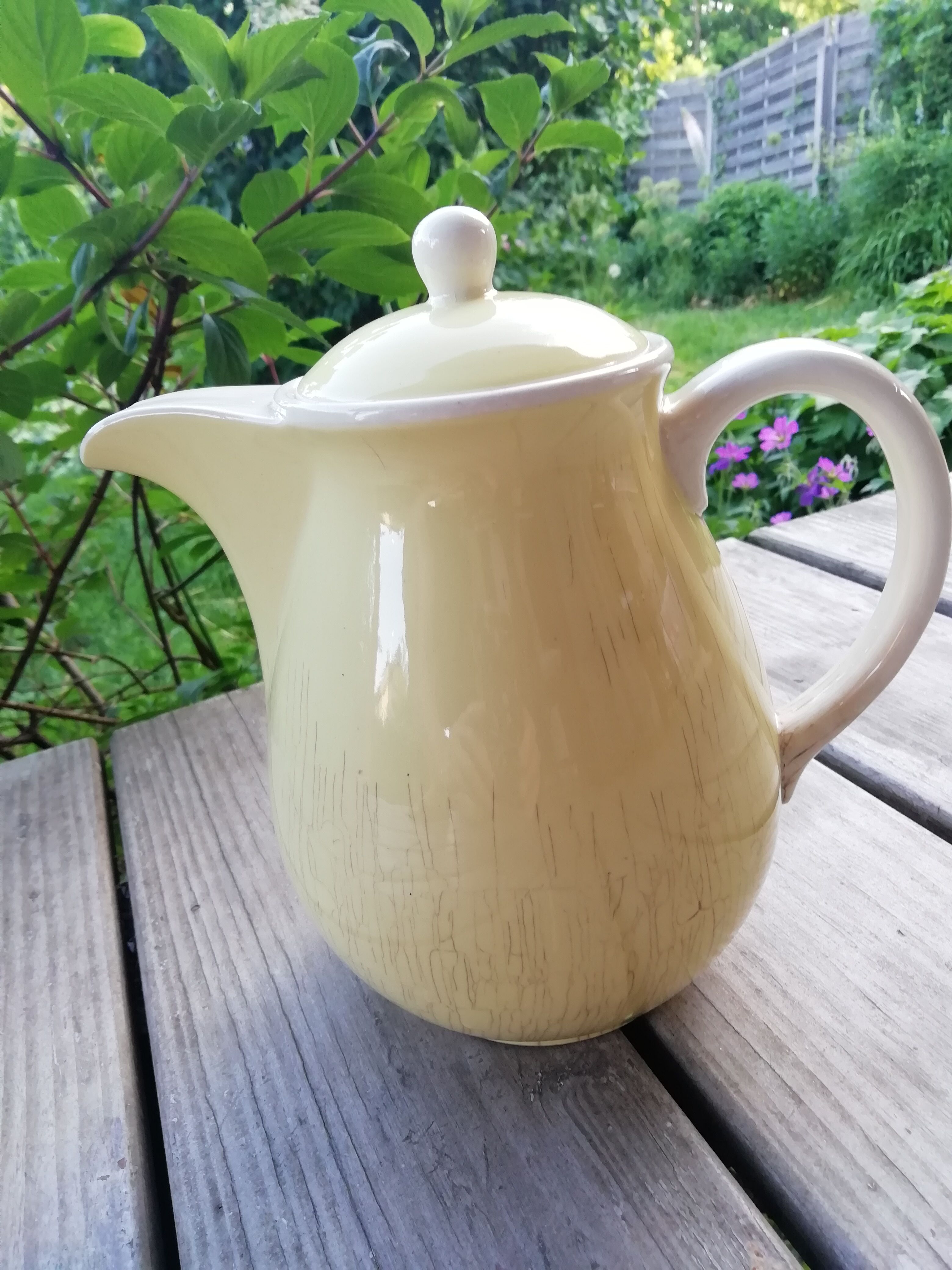 Melitta yellow coffee maker