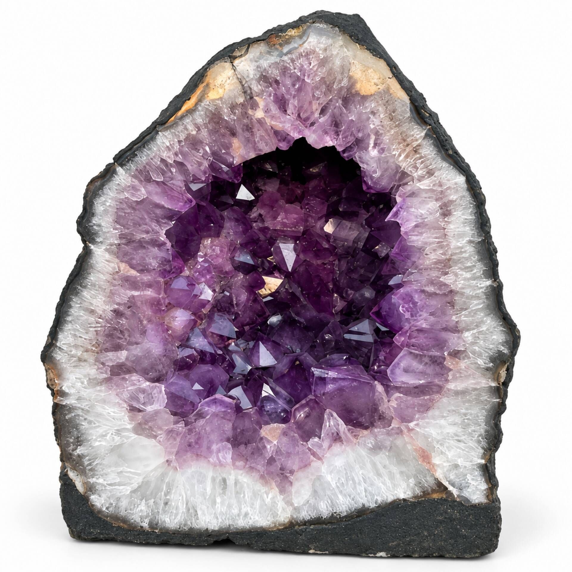 Amethyst cathedral geode – 19.1 kg – H 31 cm