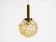 Original glass bubble pendant lamp from the 1960s | Manufactured by Limburg
