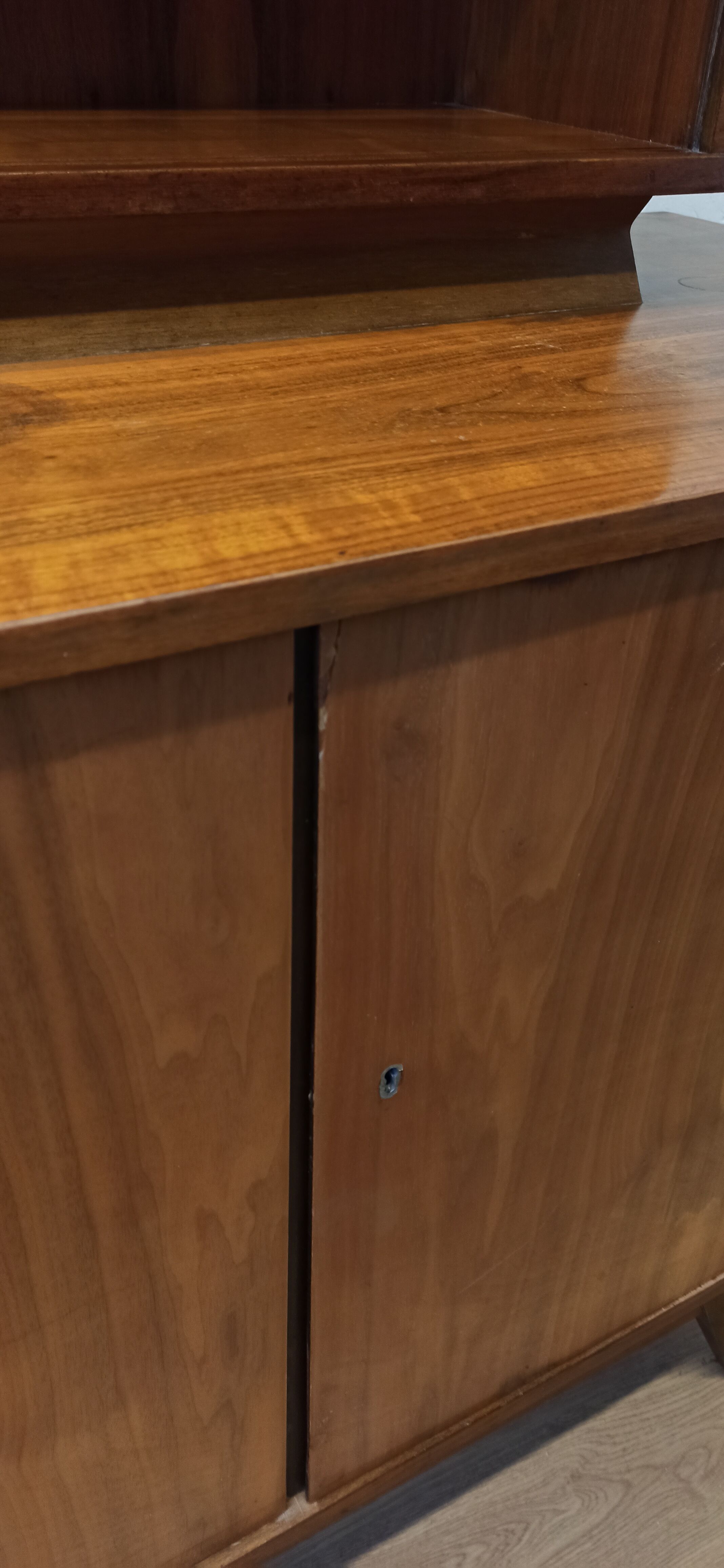 Modernist bookcase of the 1960s