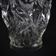 Unsigned Lalique Bacchantes vase in clear crystal, mid-20th century