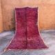 Tapis Marocain Beni M'Guild violet - 187 x 378 cm