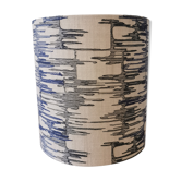 Cylindrical lampshade