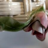 Braided ceramic dish