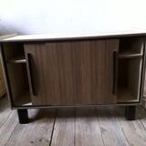 Wood buffet and 60s melamin