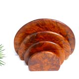 Mail Rainbow shape wooden door, early 1970s