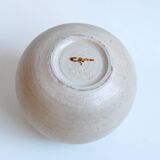 Vintage ceramic soliflore ball vase