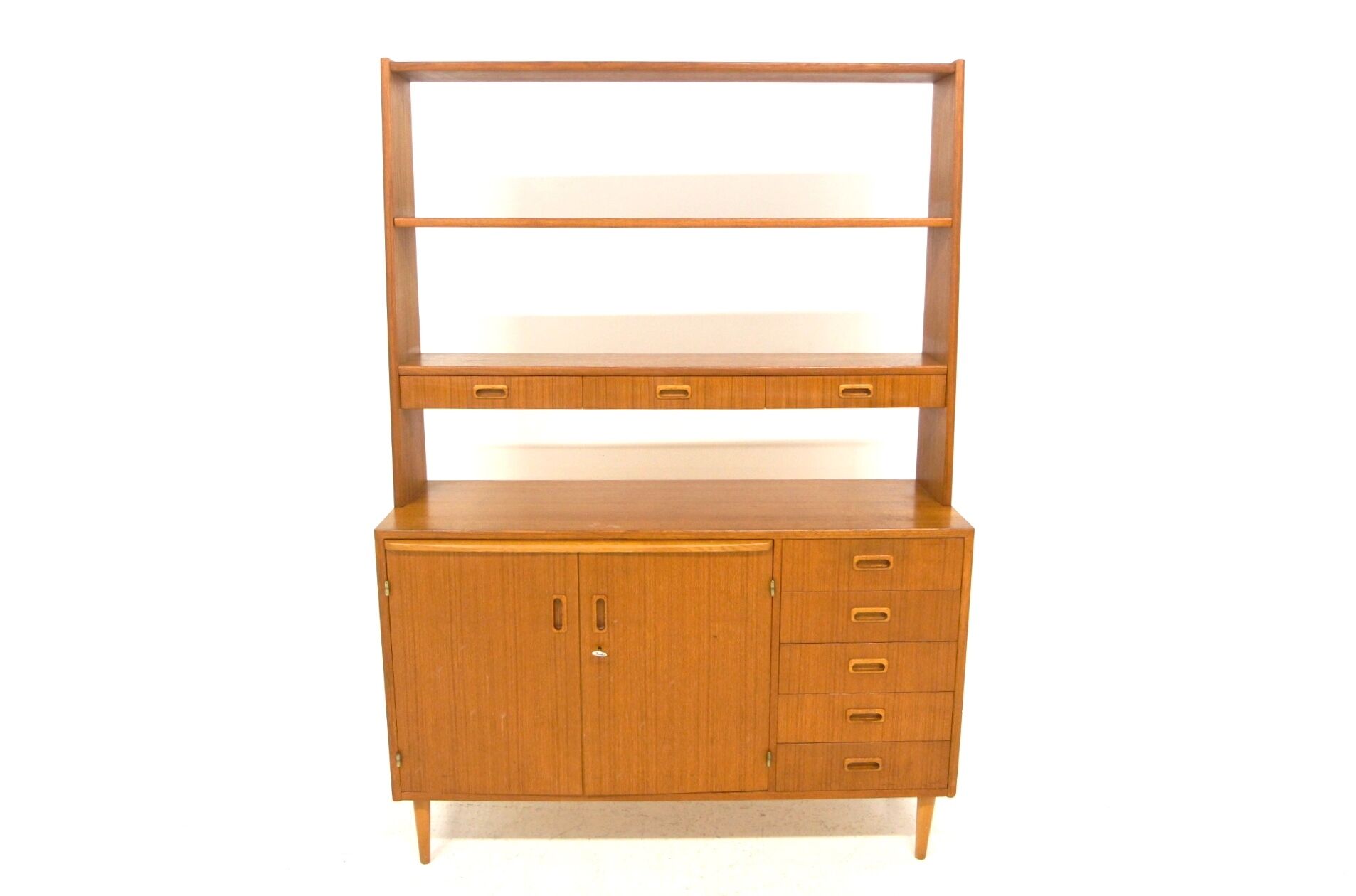 Secrétaire scandinave en teck Suède 1960