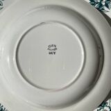 Gien flower plates