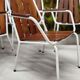 Salon de jardin vintage scandinave Daneline Teck Danemark 1960"