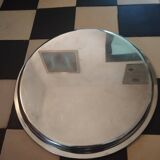 50s silver metal tray