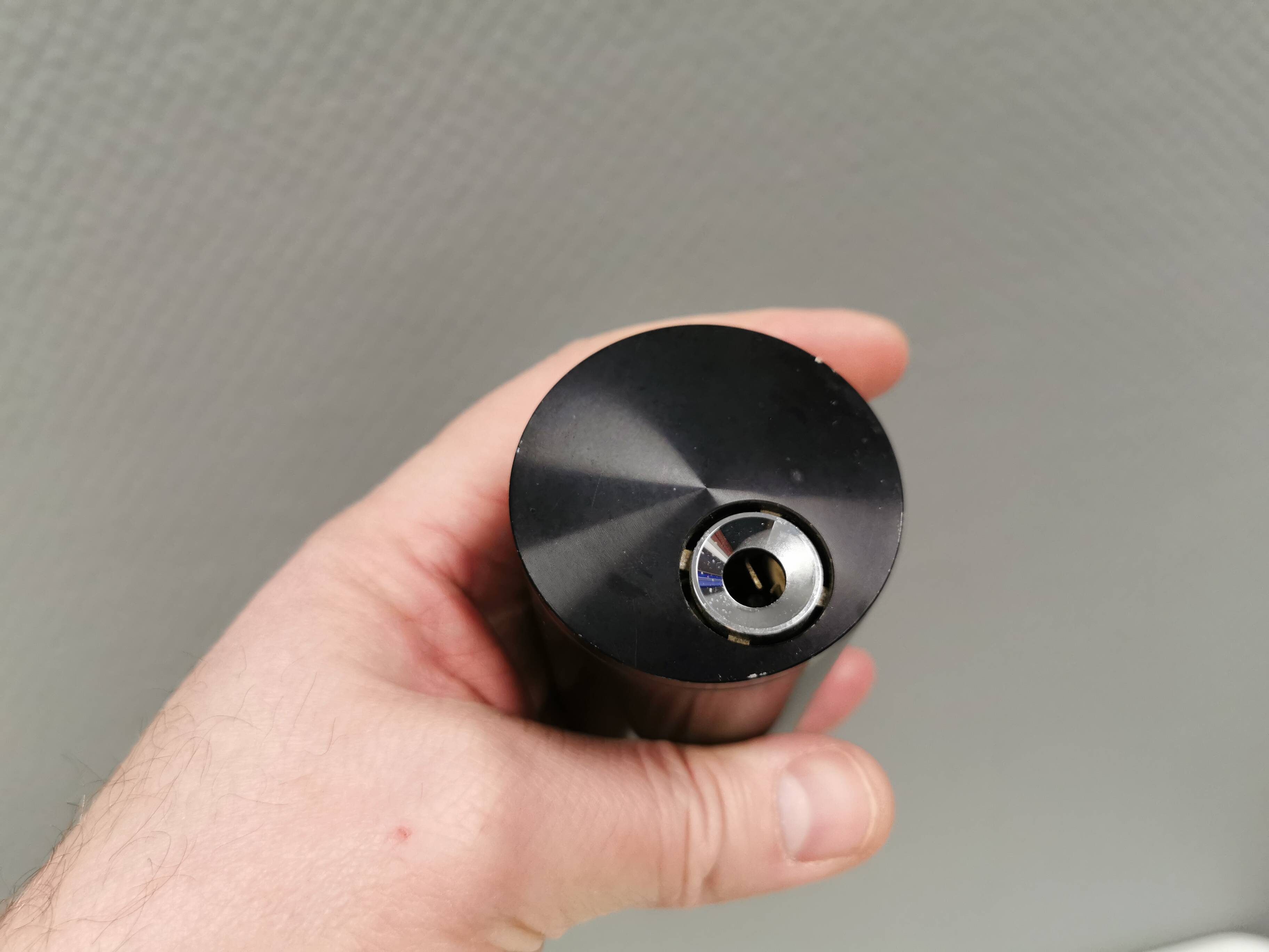 Table lighter type: t2, designed by Dieter Rams for Braum Germany in 1968.