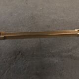 Brass and marble coffee table