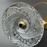 Suspension vintage en verre