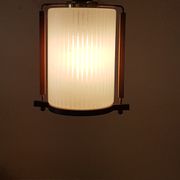 Art deo hanging lamp 1950