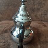 Vintage stainless steel teapot