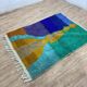 Colorful Moroccan wool rug 250cm x 150cm