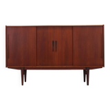 Teak highboard, Danish design, 1960s, production: Denmark