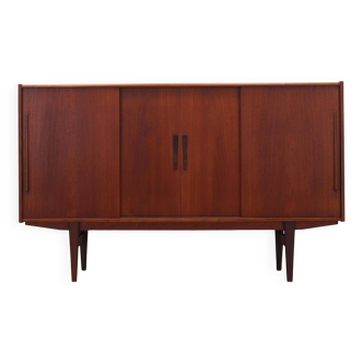 Teak highboard, Danish design, 1960s, production: Denmark