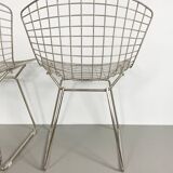 Lot of 4 chairs of Harry Bertoia edited by Knoll