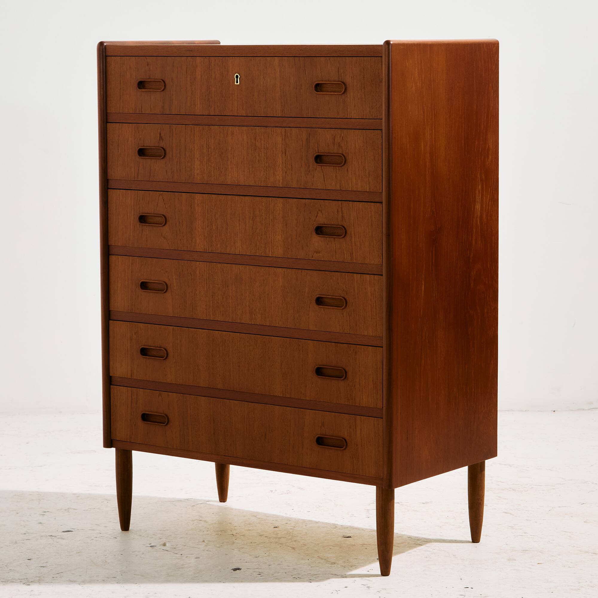 Restored teak dresser