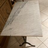Marble bistro table