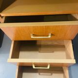 Vintage desk Maison Capelle circa 1960