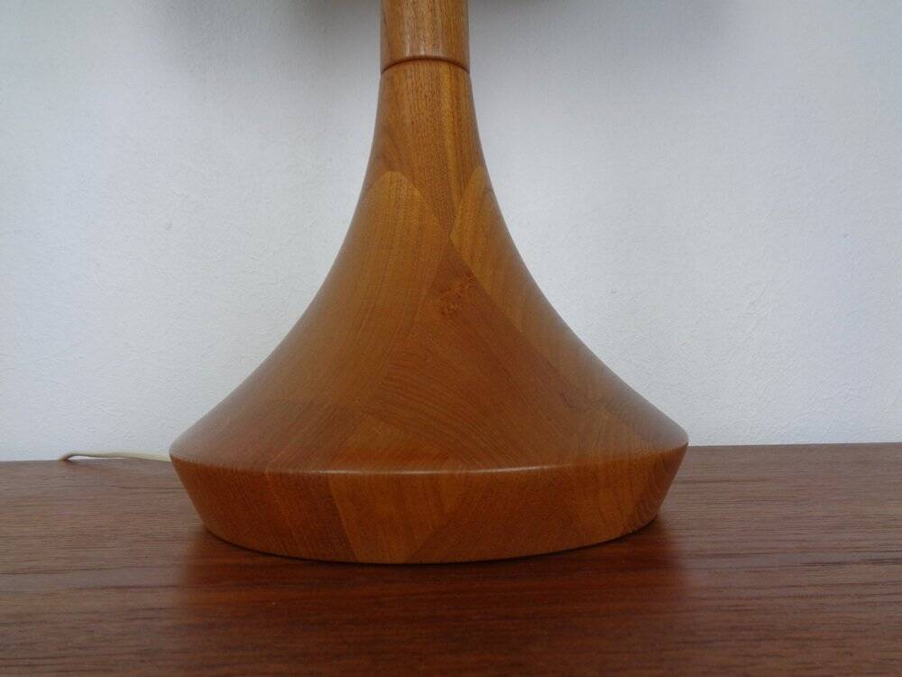 Danish Teak Table Lamp from Kirk, 1960s