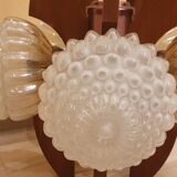 Vintage chandelier elektrofem lsz he 2480