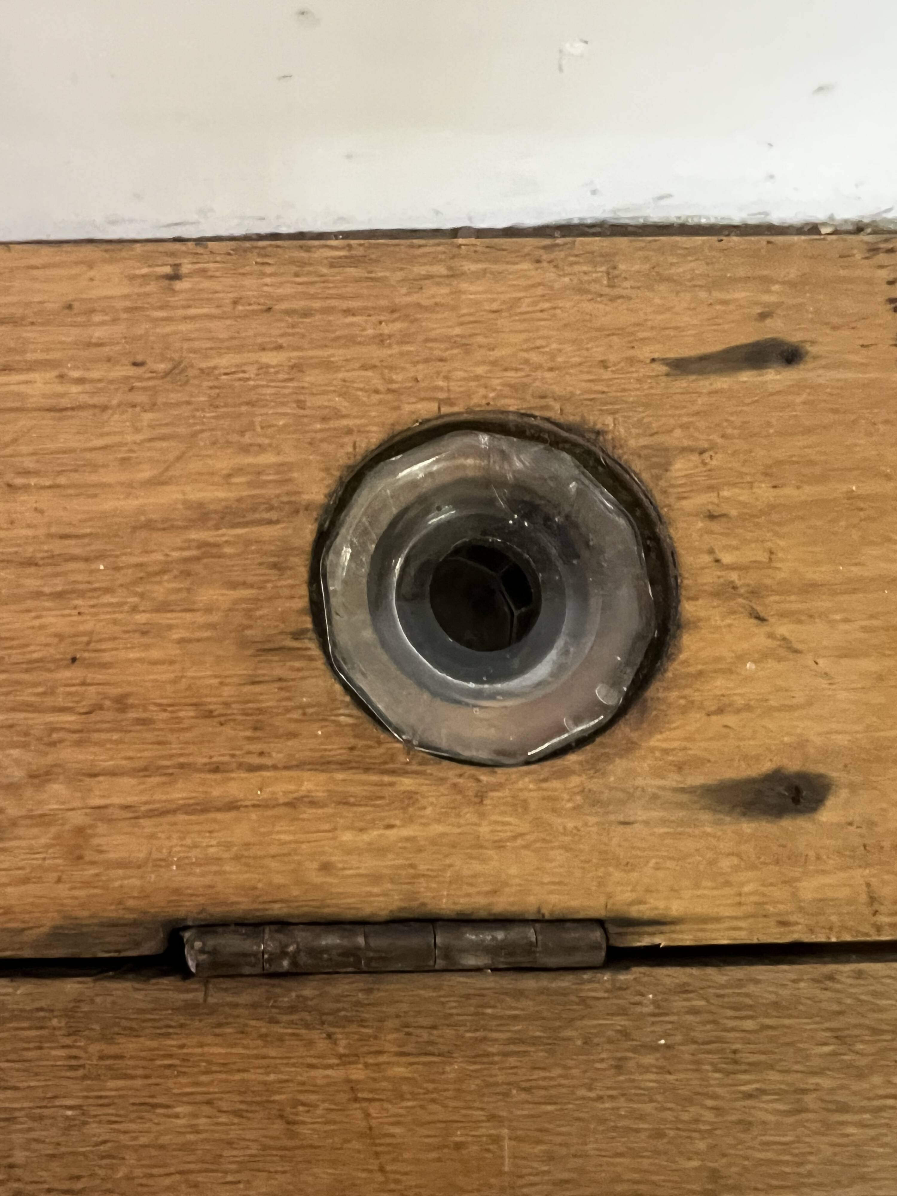Rare Antique School Desk Art with Ink Well