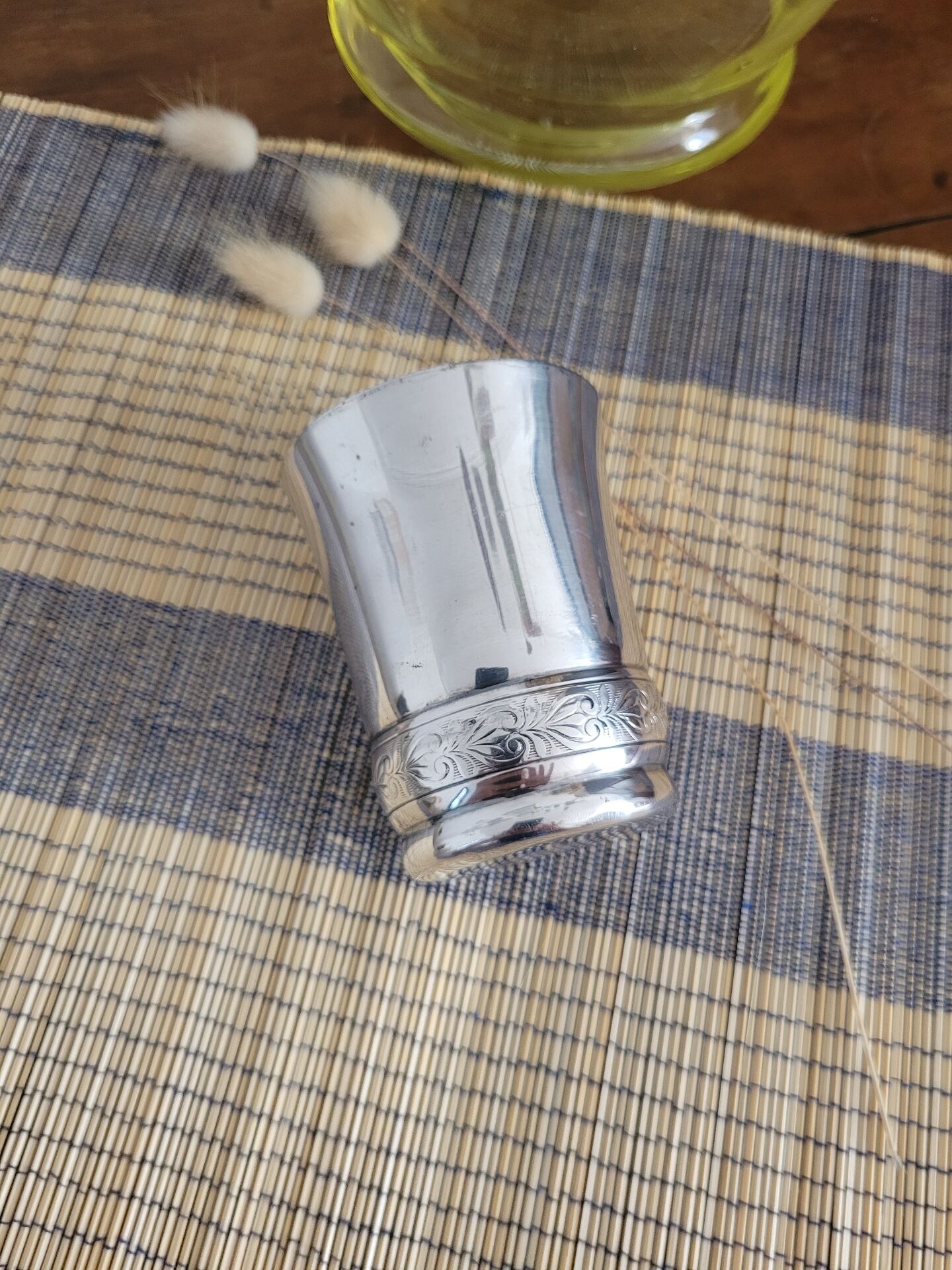 Silver timbale Gulden