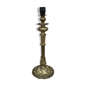 Lampe en bronze Louis XVI