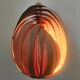 Rare Midcentury Wooden Pendant in style of Hans-Agne Jakobsson, Sweden, 1960s