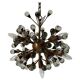 Atomic chandelier by Vereinigte Werkstätten München, 1950s, Germany