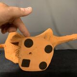 Animal Sculpture Horse, Terracotta, Unique Piece, 1960s