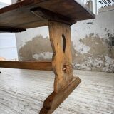 Monastery-style farmhouse table, pine, 210cm