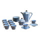 Art Deco coffee service Belgian 1930s