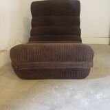 Corduroy armchair