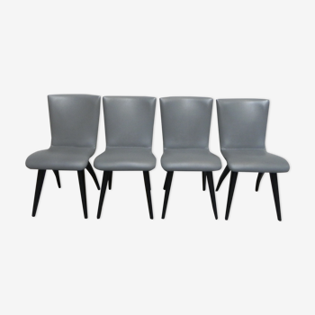 Set de 4 chaises par Os Culemborg