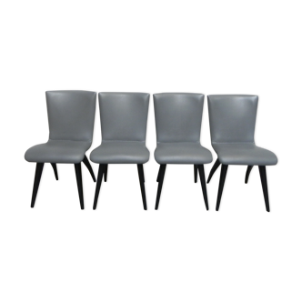 Set de 4 chaises par Os Culemborg