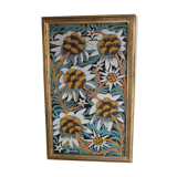 Oil on canvas "porcelain flowers"