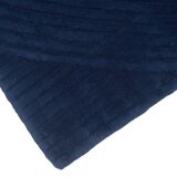 Niwa Hand-Carved Rug, Navy