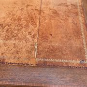 Louis XVI desk in wood and leather from the 19th century