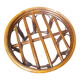Rattan poufs/stool
