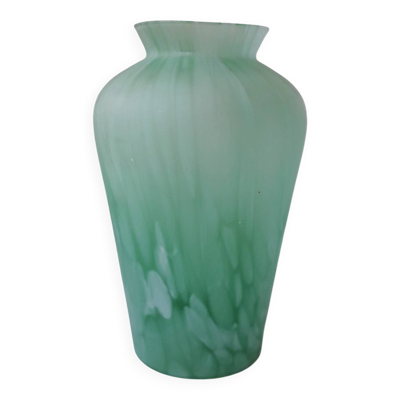 Vase en verre style Clichy