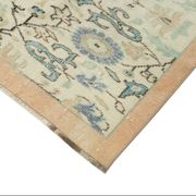 One of a kind hand knotted Turkish beige rug 153 cm x 262 cm