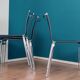Set of 4 Net Dining Chairs by Daniele Molteni for Bontempi, 1990's