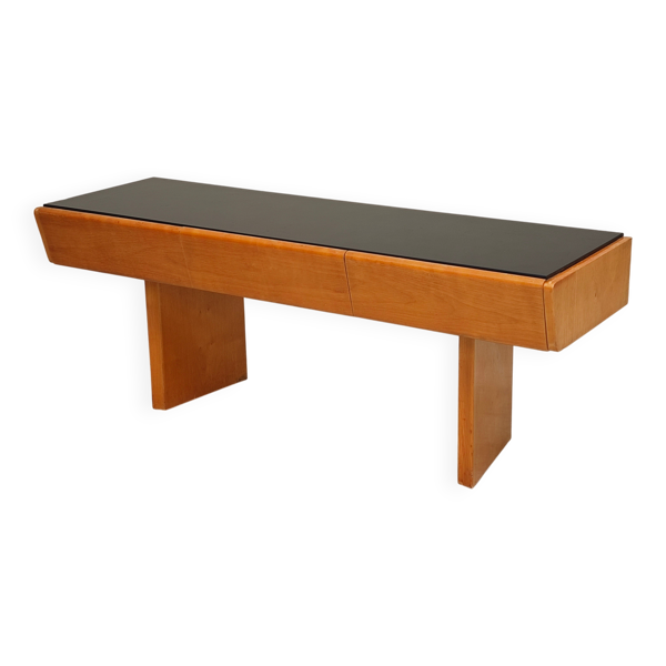 Meuble coiffeuse / console basse par Jitona Sobeslav