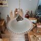 White lace opaline suspension