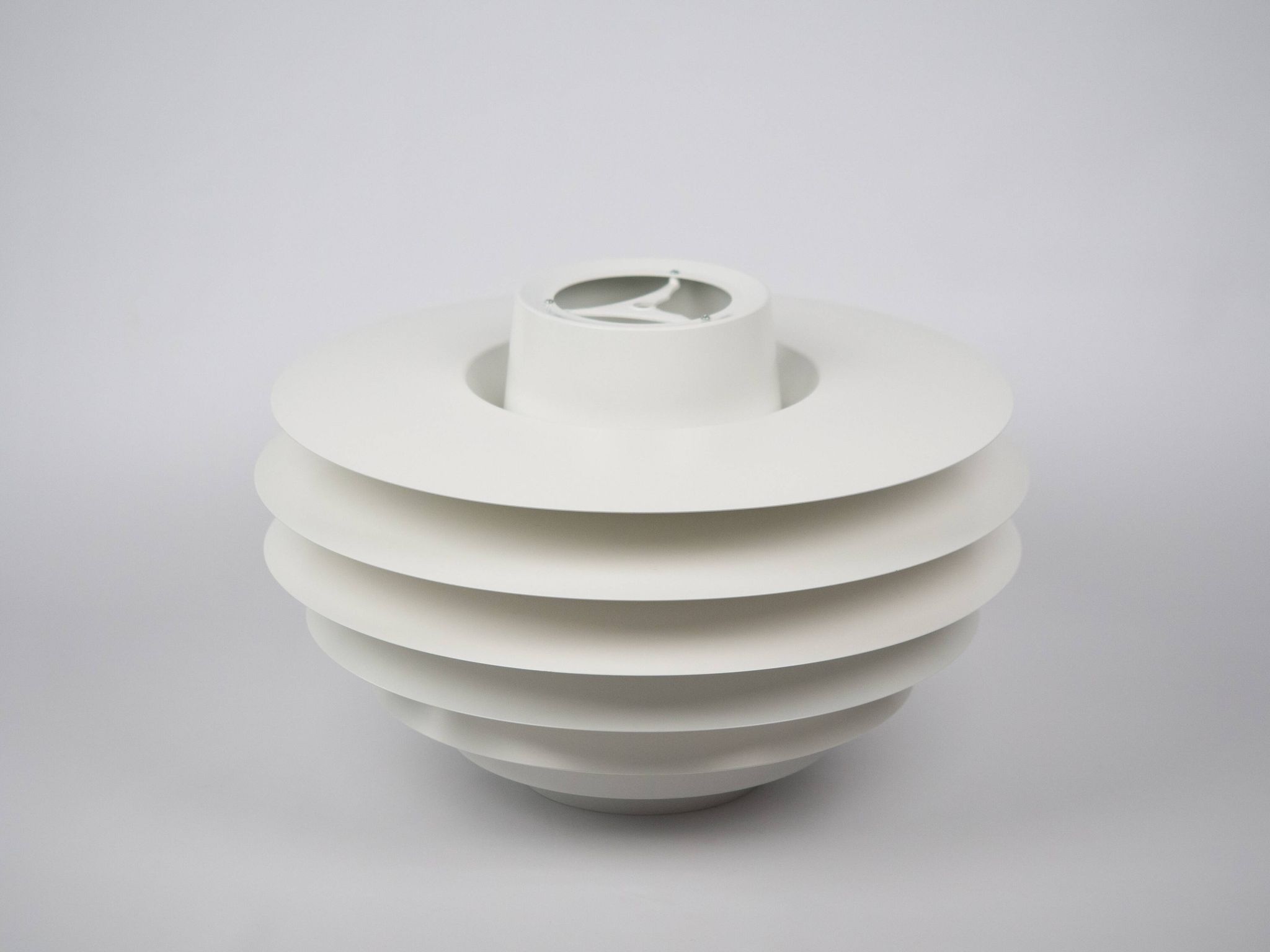 Lampe suspendue vintage danoise Verona par Svend Middelboe, Lyfa, 1962